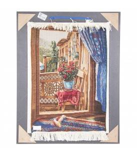 Pictorial Tabriz Carpet Ref: 901607