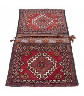 Satteltasche handgeknüpfter persischer Teppich. Ziffer 169001