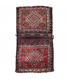 Satteltasche handgeknüpfter persischer Teppich. Ziffer 169003
