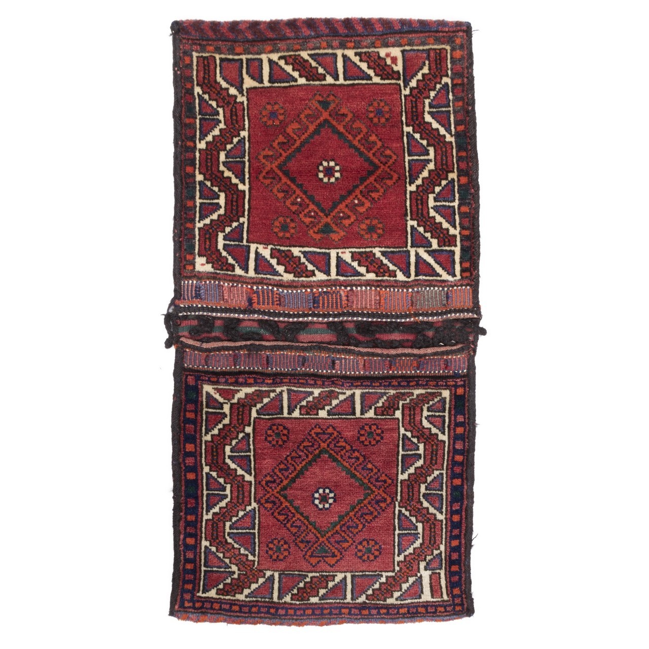Satteltasche handgeknüpfter persischer Teppich. Ziffer 169005