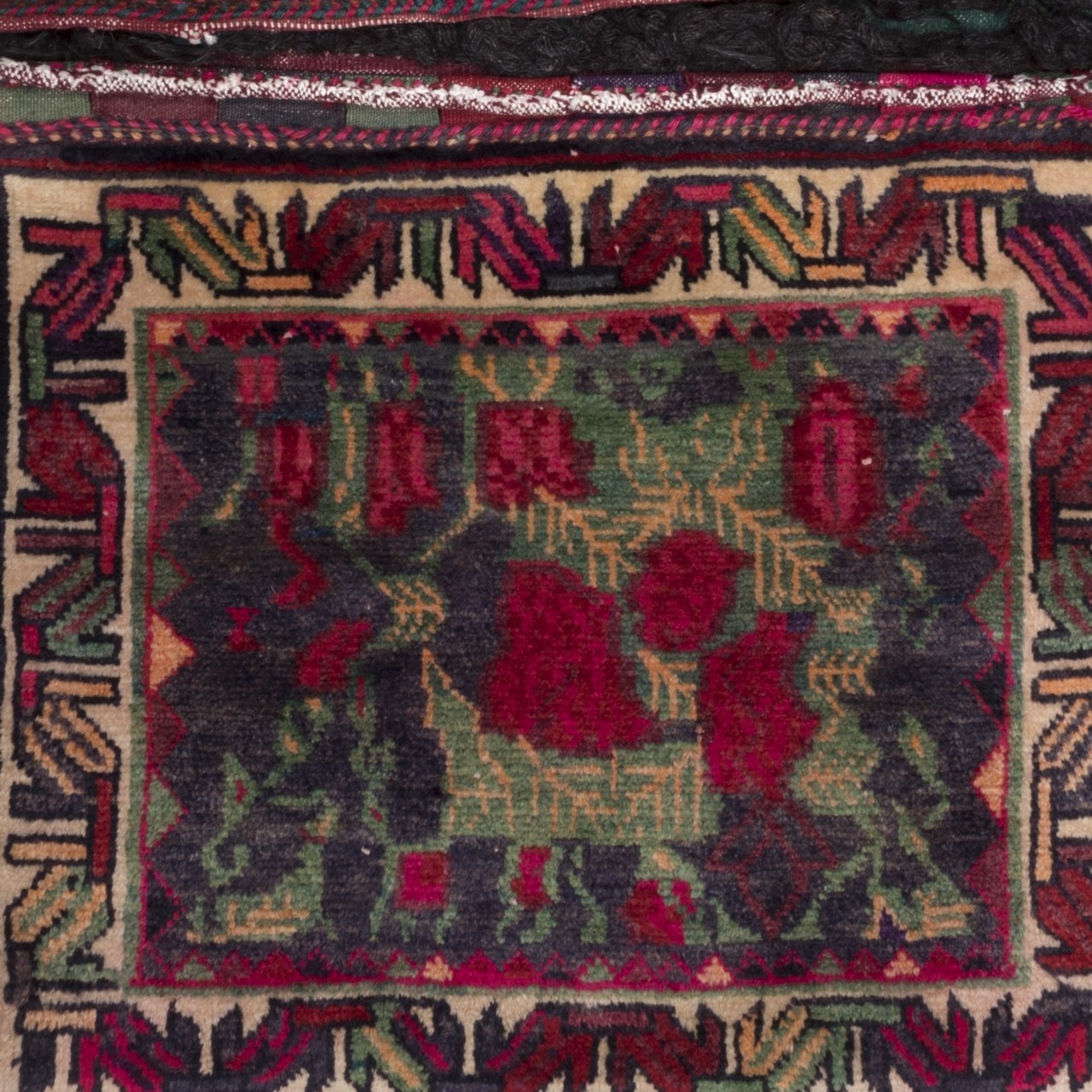 خورجین دستباف قدیمی سیرجان کد 169011