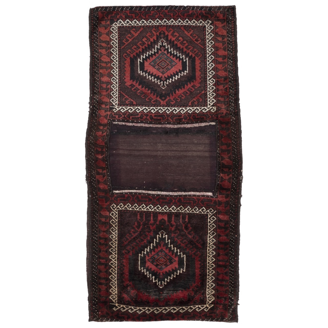 Satteltasche handgeknüpfter persischer Teppich. Ziffer 169014