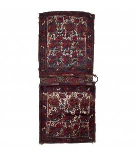 Satteltasche handgeknüpfter persischer Teppich. Ziffer 169020