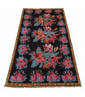 فرش دستباف قدیمی سه متری آذربایجان کد 170007