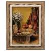 イランの手作り絵画絨毯 タブリーズ 901649