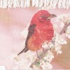 تابلو فرش دستباف طرح پرنده و شکوفه بهاری کد 901682
