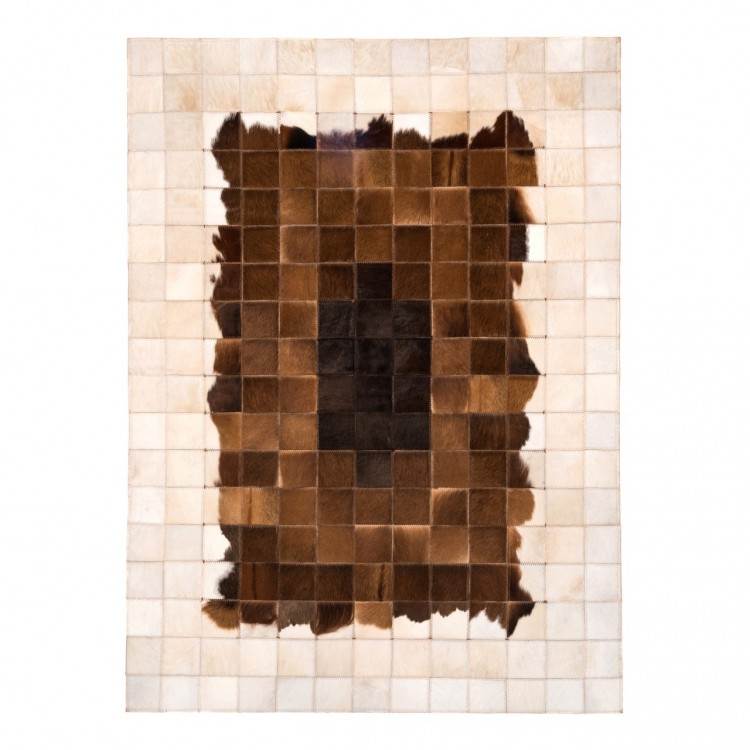 Piel de vaca alfombras patchwork 811024