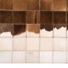 Piel de vaca alfombras patchwork 811024