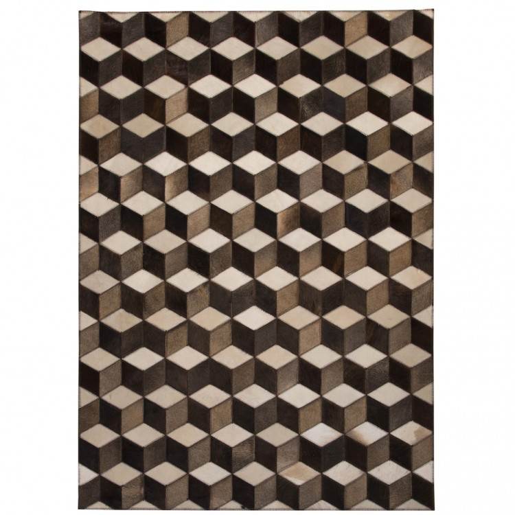 Piel de vaca alfombras patchwork Ref 811049