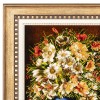 تابلو فرش دستباف گل در گلدان کد 901774