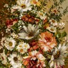 تابلو فرش دستباف گل در گلدان کد 901780