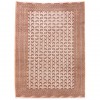 فرش دستباف قدیمی پنج و نیم متری ترکمن کد 141014