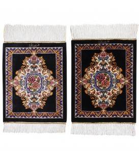Ein Paar handgeknüpfter persischer Teppich. Ziffe 703003