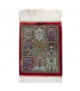 Ein Paar handgeknüpfter persischer Teppich. Ziffe 703007