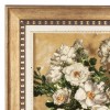 تابلو فرش دستباف طرح گل های لاله در گلدان کد 901791