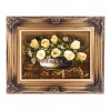 تابلو فرش دستباف طرح گل لاله در گلدان کد 901232