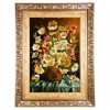 Tableau tapis persan Tabriz fait main Réf ID 792052