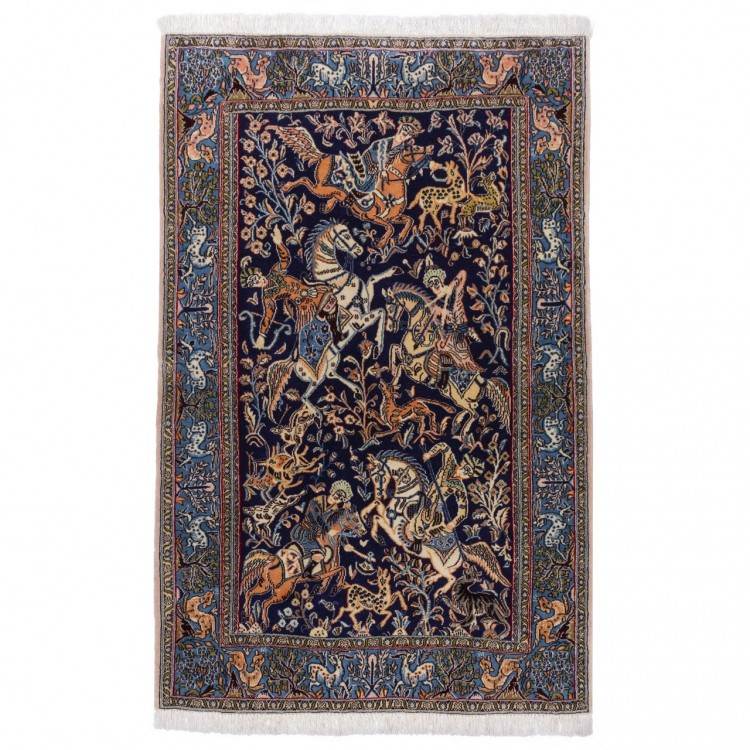 فرش دستباف قدیمی چهار متری قشقایی کد 177005
