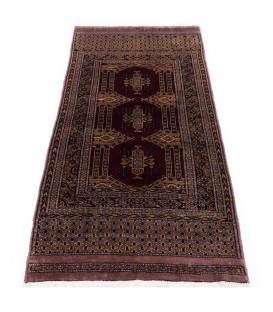 فرش دستباف یک متری ترکمن کد 177015
