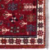 فرش دستباف قدیمی کناره طول یک و نیم متر شیراز کد 177039