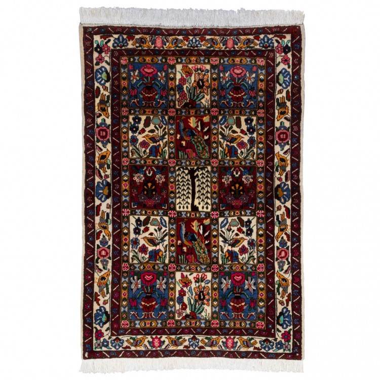 Tappeto fatto a mano Bakhtiari persiano 178006 - 150 × 100