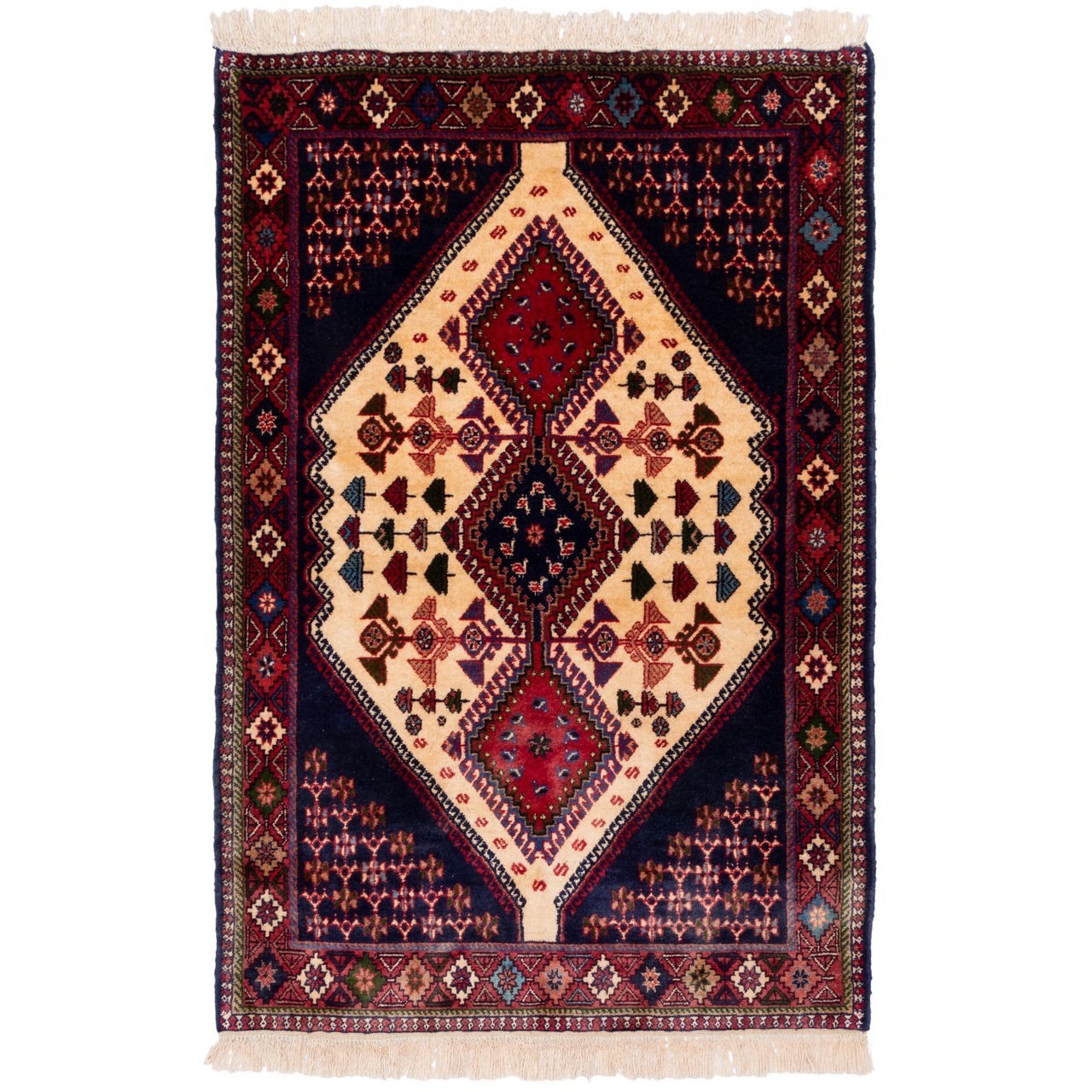 Tappeto fatto a mano Bakhtiari persiano 178064 - 151 × 100
