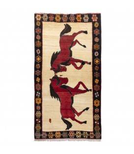 Tappeto fatto a mano Qashqai persiano 177073 - 188 × 102
