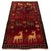 イランの手作りカーペット カシュカイ 177078 - 159 × 88