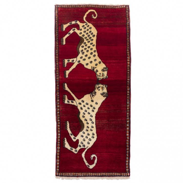Tappeto fatto a mano Qashqai persiano 177081 - 176 × 75