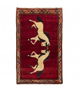 Tappeto fatto a mano Qashqai persiano 177085 - 213 × 133