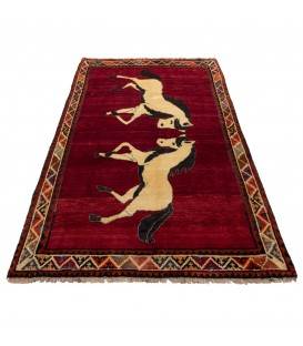 Handgeknüpfter persischer Qashqai Teppich. Ziffer 177085
