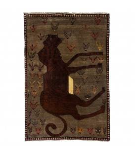 Tappeto fatto a mano Qashqai persiano 177087 - 191 × 128