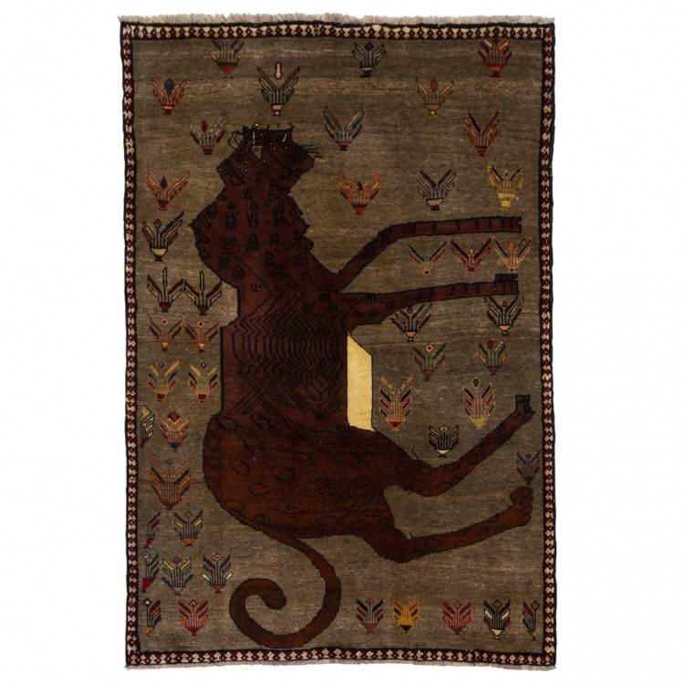 El Dokuma Halı Iran Qashqai 177087 - 191 × 128