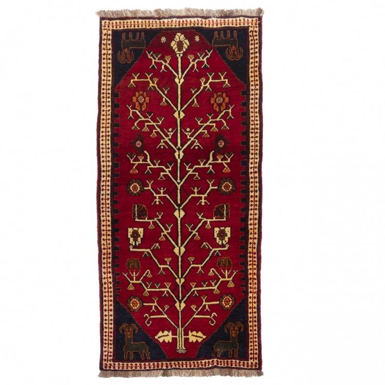 Иранский ковер ручной работы Qashqai 177094 - 184 × 87