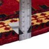 فرش دستباف قدیمی کناره طول دو متر قشقایی کد 177094