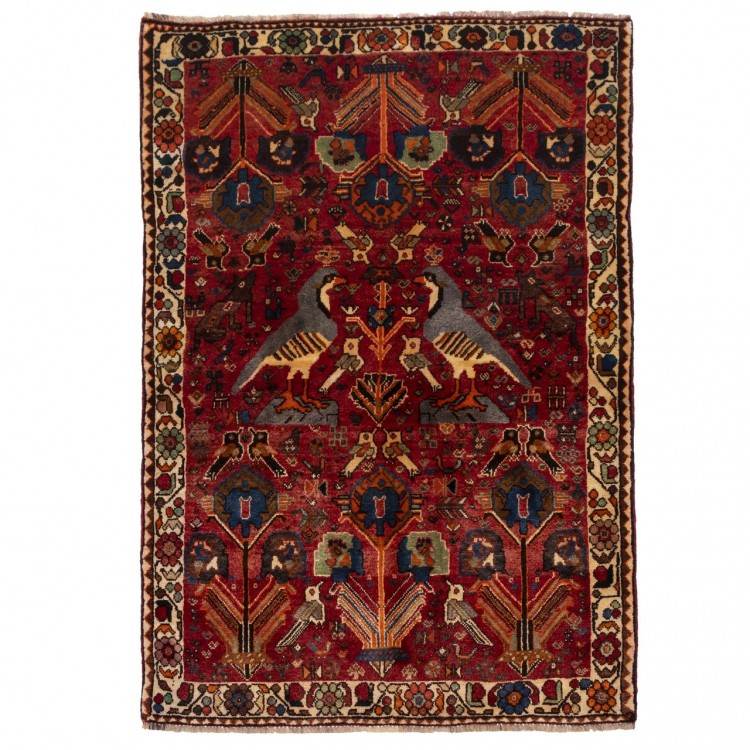 イランの手作りカーペット カシュカイ 177096 - 165 × 113