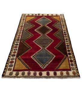 イランの手作りカーペット カシュカイ 177097 - 196 × 126
