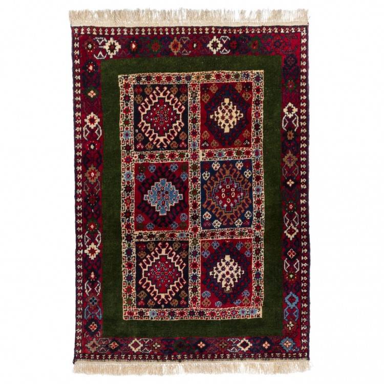 Tappeto fatto a mano Bakhtiari persiano 178030 - 142 × 100