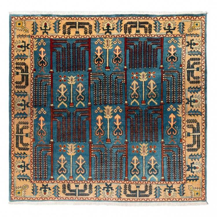 Персидский ковер ручной работы Мешхед Код 171226 - 187 × 200