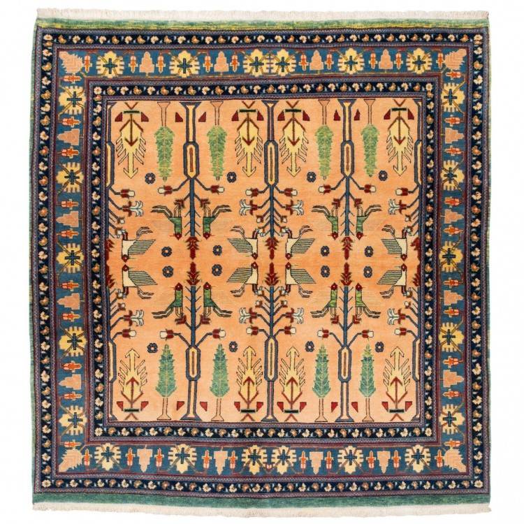 イランの手作りカーペット マシュハド 171236 - 205 × 194