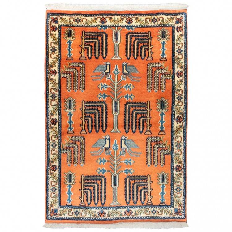 イランの手作りカーペット マシュハド 171249 - 134 × 91