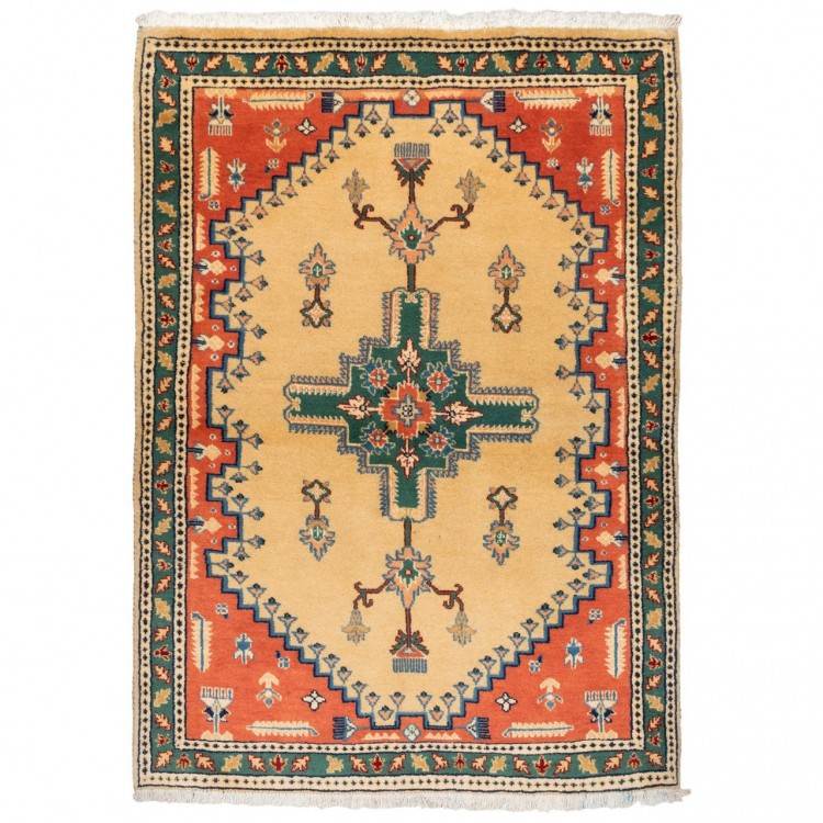 イランの手作りカーペット マシュハド 171252 - 135 × 98