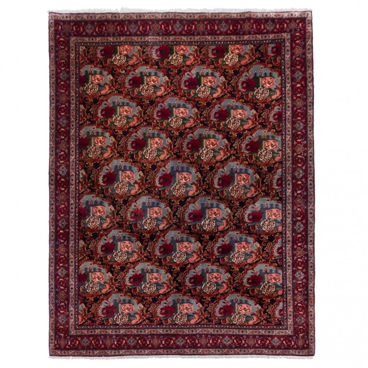 Персидский ковер ручной работы Sanandaj Код 179010 - 333 × 255