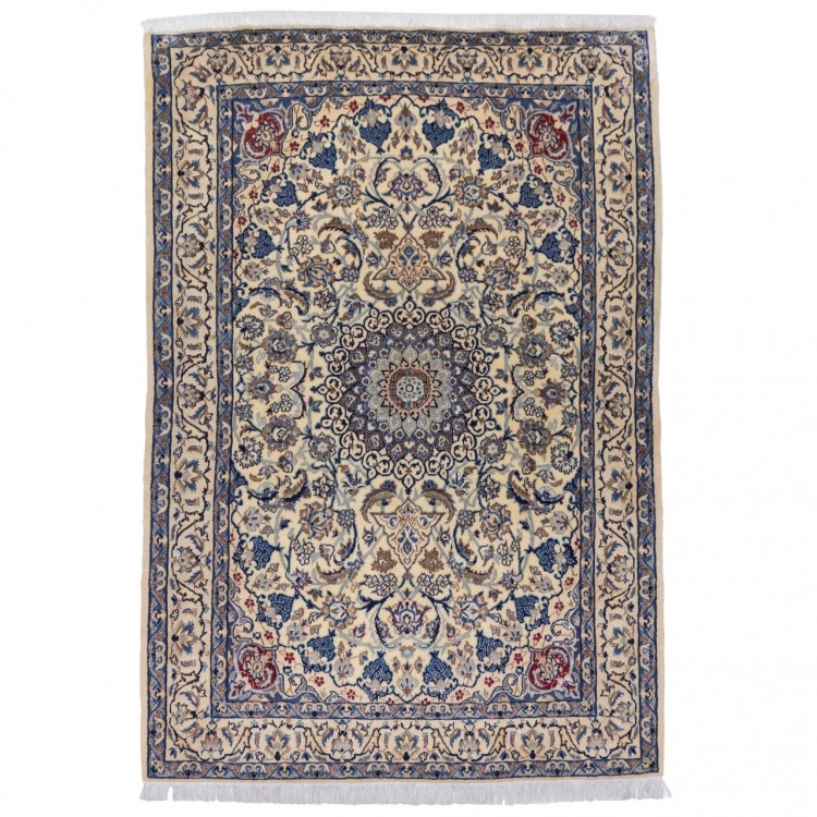 イランの手作りカーペット ナイン 179061 - 198 × 132