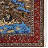 Handgeknüpfter persischer Qom Teppich. Ziffer 179079