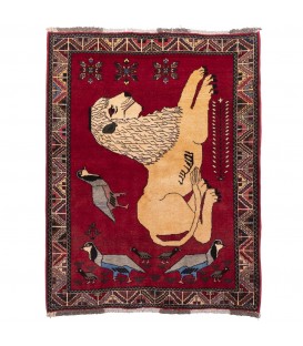 イランの手作りカーペット ファーズ 179097 - 142 × 110