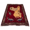 イランの手作りカーペット ファーズ 179097 - 142 × 110