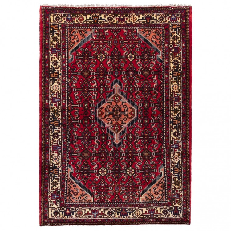 イランの手作りカーペット ハメダン 179098 - 185 × 128