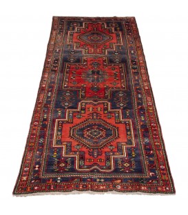 فرش دستباف قدیمی سه و نیم متری آذربایجان کد 179099