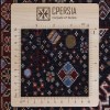 Tappeto persiano Qashqai annodato a mano codice 174230 - 298 × 66